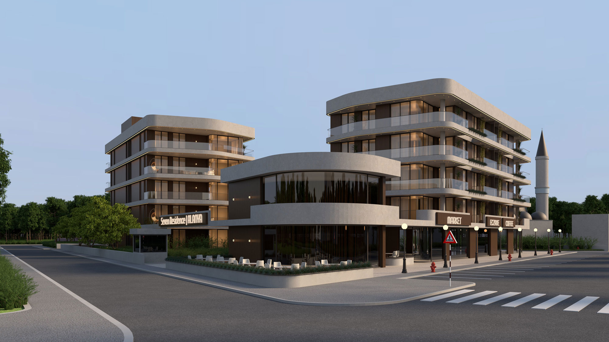 Alanya S Residence proje detayı