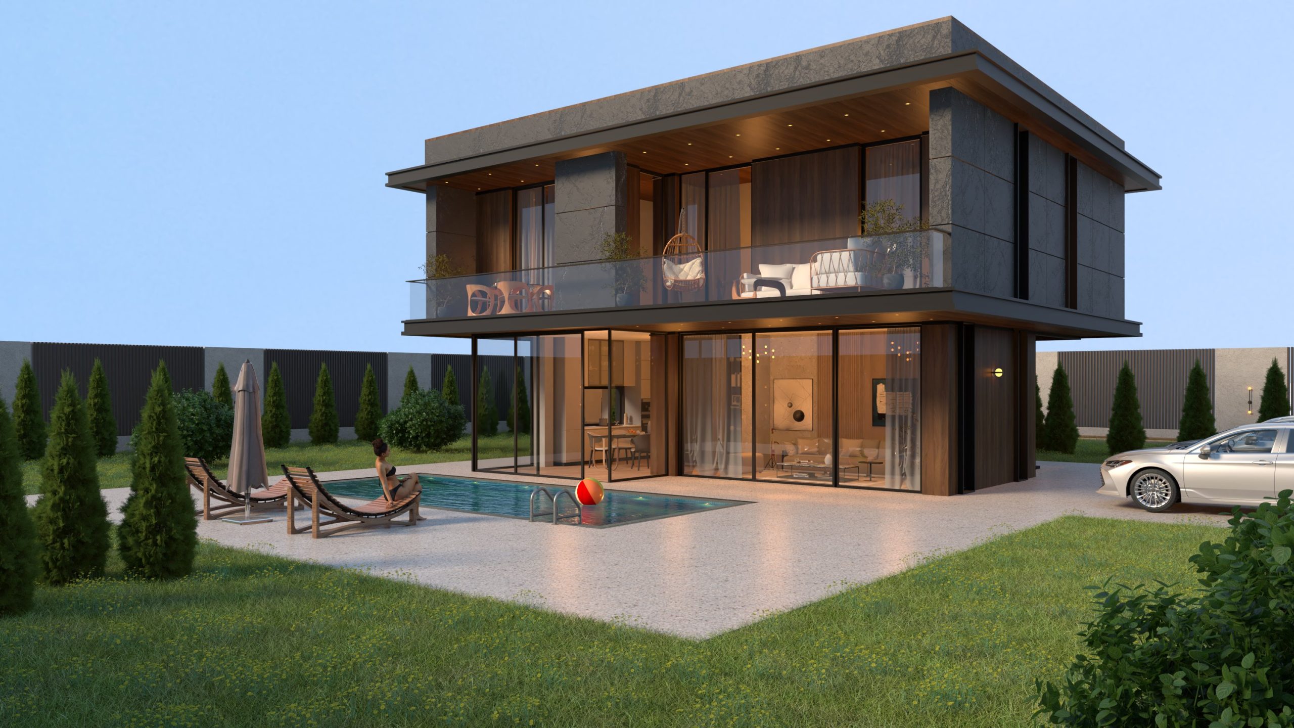 Milas Seven Luxury Villa proje detayı