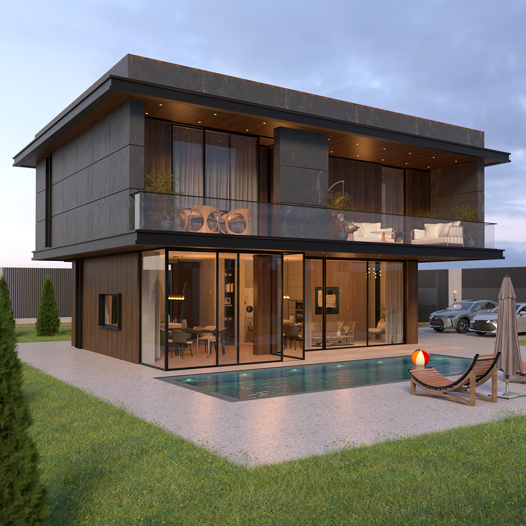Milas Seven Luxury Villa proje detayı