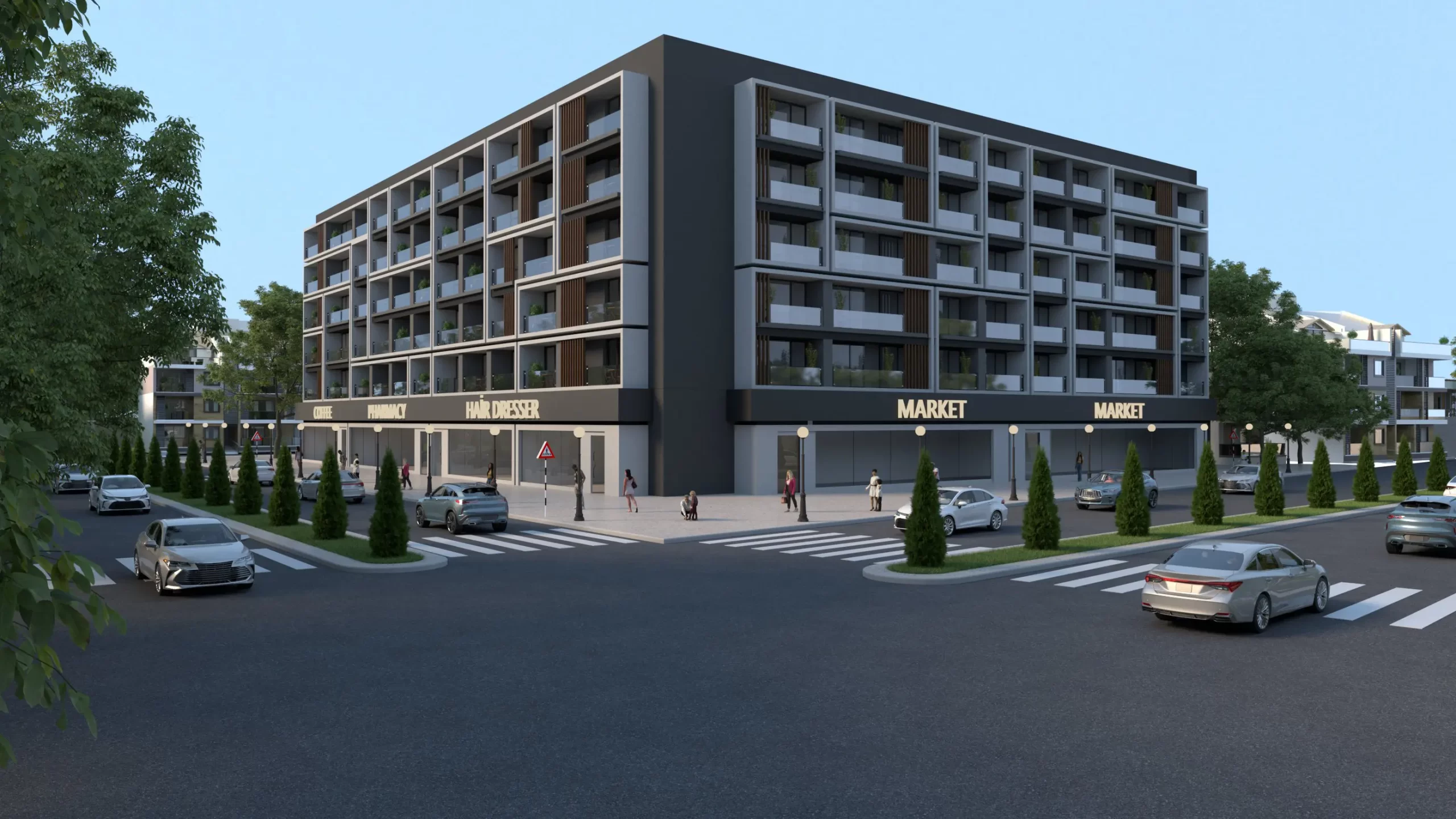 Bağlıca Karma Apartman proje detayı